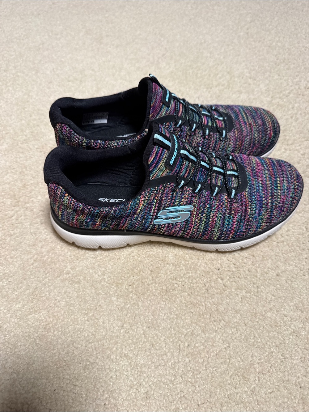 Skechers Multicolored Slip-On Sneakers